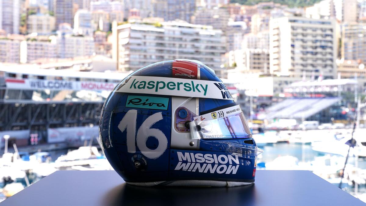 Formula 1, Leclerc Norris Ricciardo e Russell presentano i caschi speciali  per il Gp di Monaco - Formula 1 - Automoto.it