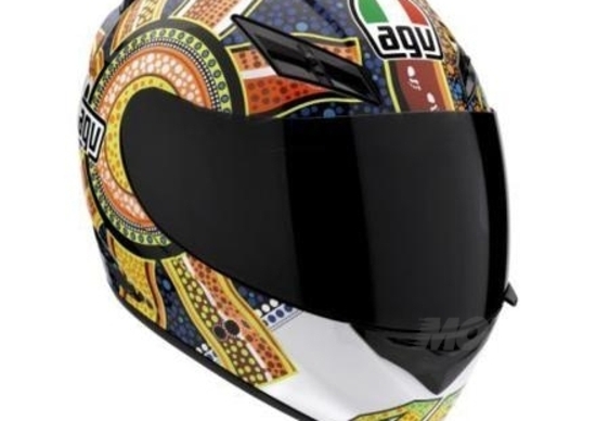 Casco integrale AGV K-3 replica Valentino Rossi Casco integrale AGV K-3 replica Valentino Rossi