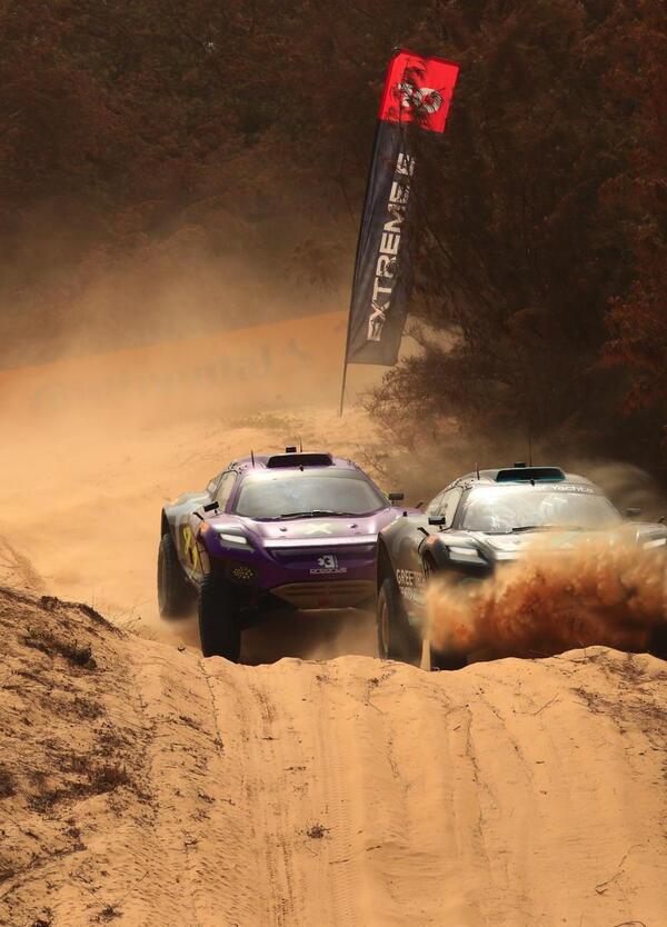 Extreme E. Ocean X Prix. Ancora Taylor e Kristoffersson, Rosberg X Racing