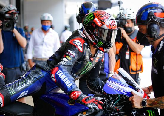 MotoGP 2021. GP di Catalunya a Barcellona. Fabio Quartararo: Nonostante tutto, devo essere soddisfatto MotoGP 2021. GP di Catalunya a Barcellona. Fabio Quartararo: Nonostante tutto, devo essere soddisfatto