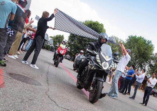 L'insolito record di Valerio Boni e MV Turismo Veloce L'insolito record di Valerio Boni e MV Turismo Veloce