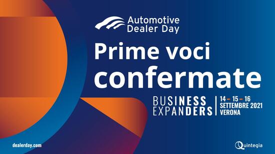 Automotive Dealer Day 2021, A Veronafiere dal 14 al 16 settembre Automotive Dealer Day 2021, A Veronafiere dal 14 al 16 settembre