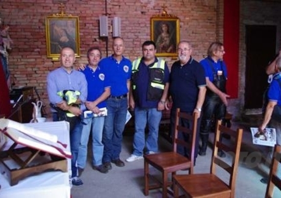 Il Moto Club Ticinese in Emilia per aiutare i terremotati Il Moto Club Ticinese in Emilia per aiutare i terremotati