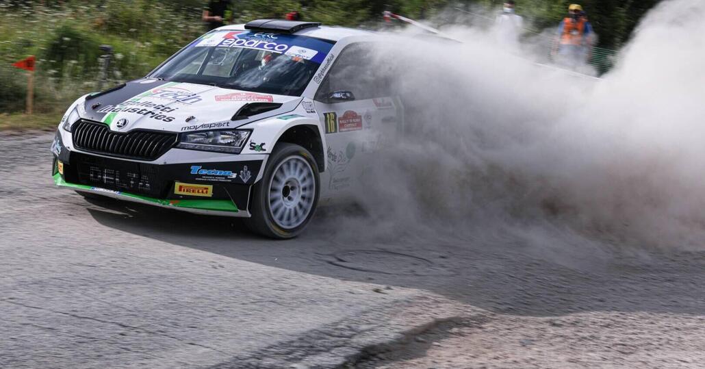 Europeo e CIR 2021. Rally Roma Capitale: è Giando Basso, Skoda, “Er Mejo”!
