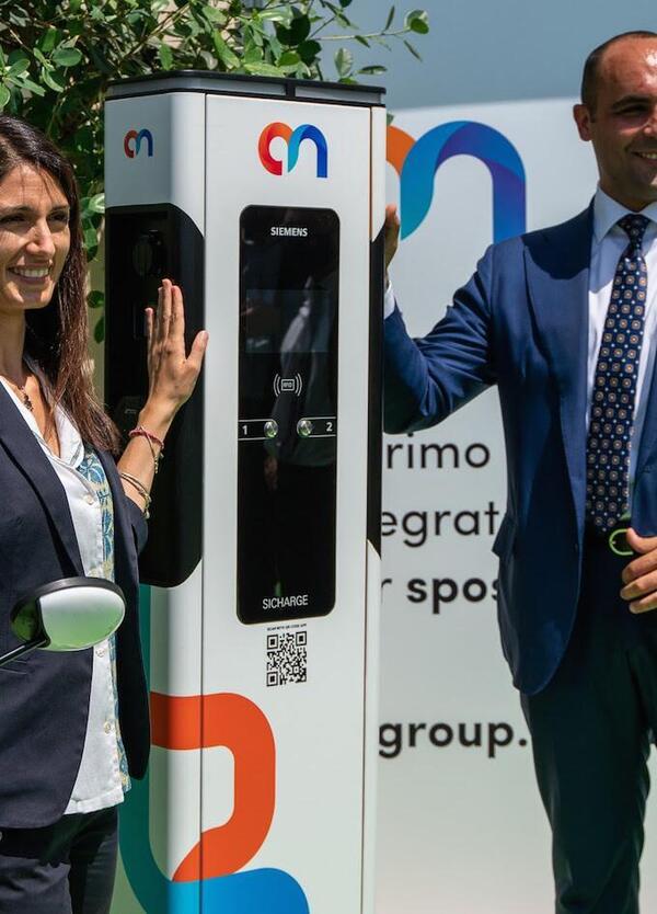 On Charge&Share: a Roma il primo hub automatizzato di e-mobility