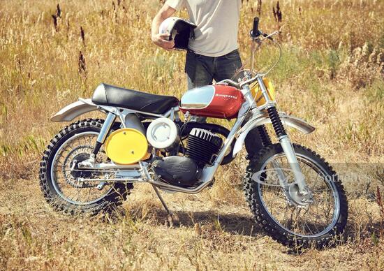 La Husqvarna Viking di Steve McQueen battuta a oltre 200.000 dollari La Husqvarna Viking di Steve McQueen battuta a oltre 200.000 dollari