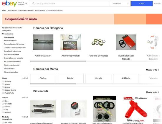 Guida all'acquisto: come trovare le migliori sospensioni per la nostra moto attraverso eBay Guida all'acquisto: come trovare le migliori sospensioni per la nostra moto attraverso eBay