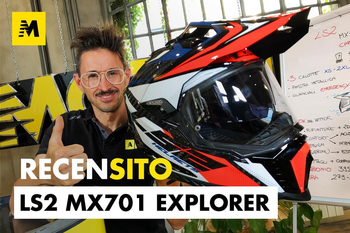 LS2 MX701 Explorer. Recensione casco enduro stradale - Accessori - Moto.it