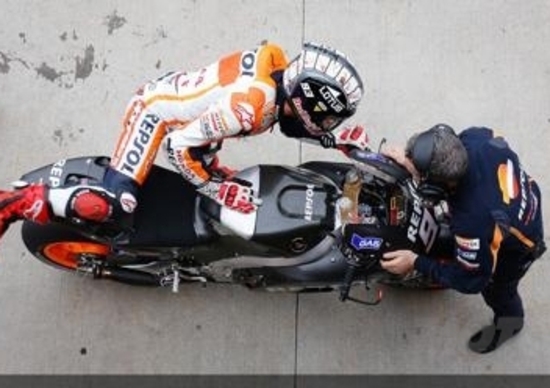 Marquez chiude in testa i tre giorni di test a Valencia Marquez chiude in testa i tre giorni di test a Valencia