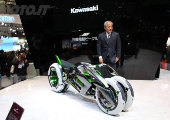 Kawasaki con un concept e con un motore turbo... Kawasaki con un concept e con un motore turbo...