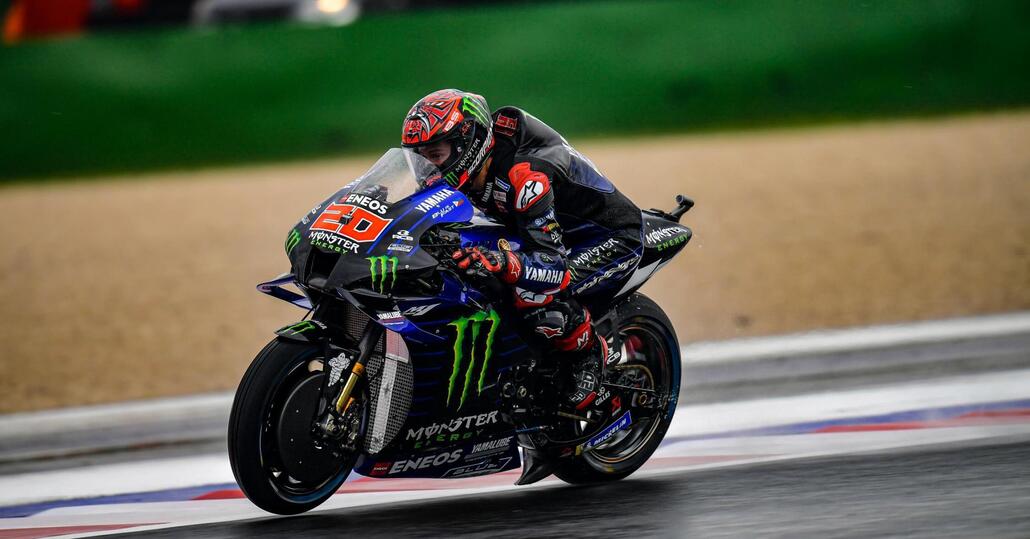 MotoGP 2021. GP di Misano2. Fabio Quartararo: Non si può battere la Ducati sul bagnato