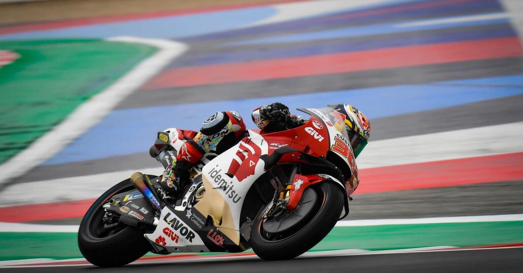 MotoGP 2021. GP di Misano2. Nakagami è il più veloce del warm up