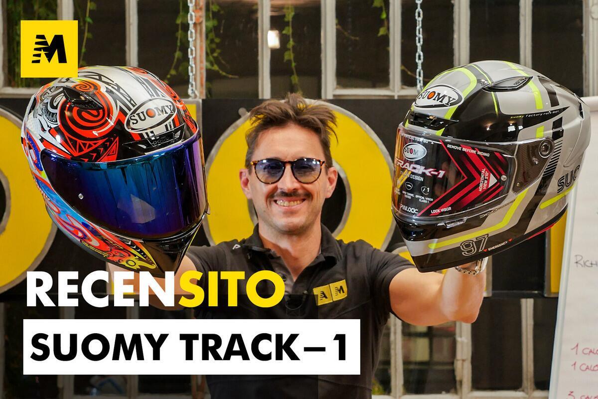 Suomy Track-1. Nuovo casco in fibra per sport-touring! - Accessori - Moto.it
