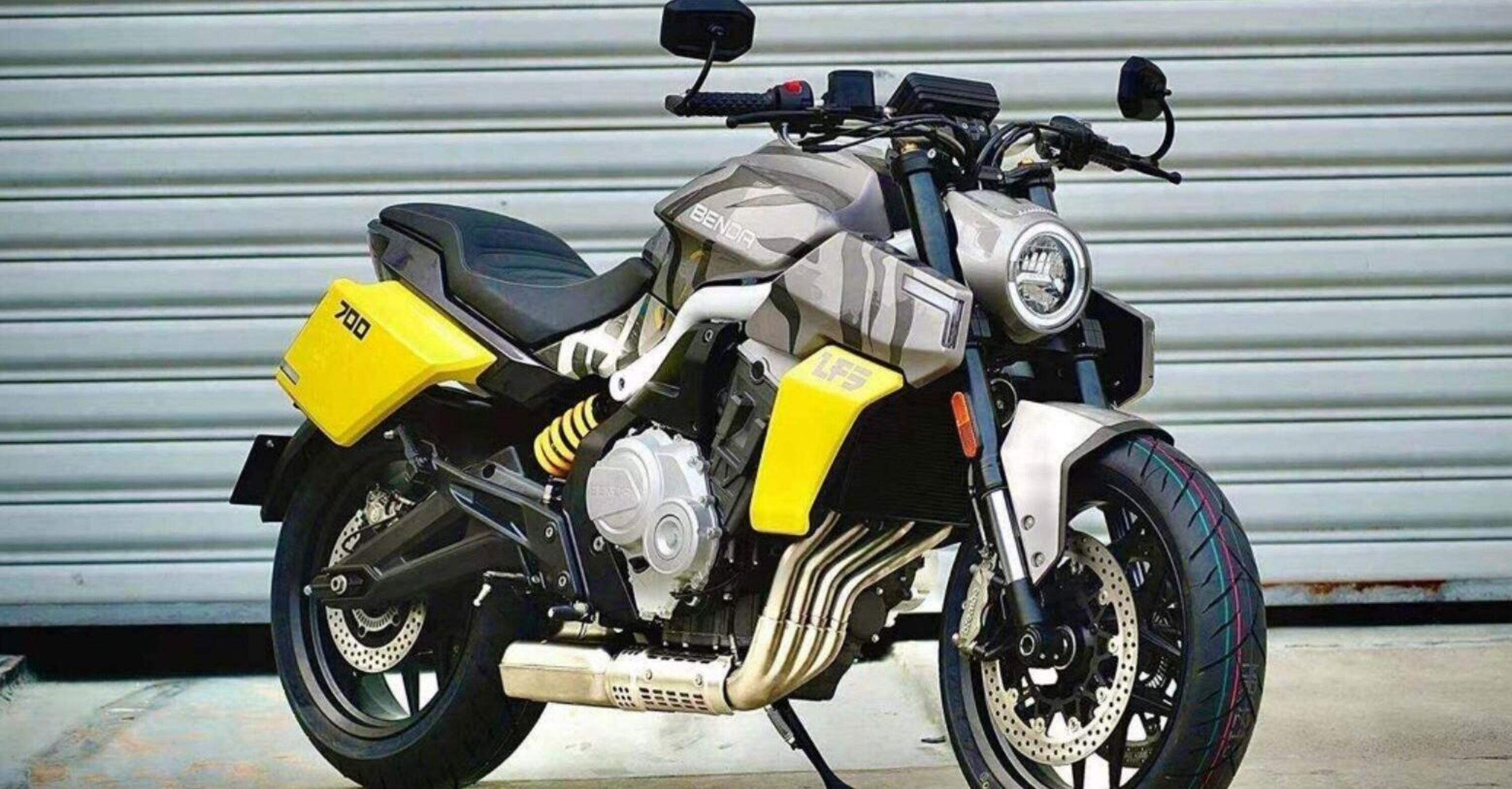 Мотоцикл benda 700