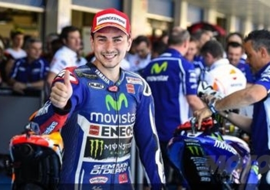 Lorenzo è il più veloce nel warm up a Jerez Lorenzo è il più veloce nel warm up a Jerez