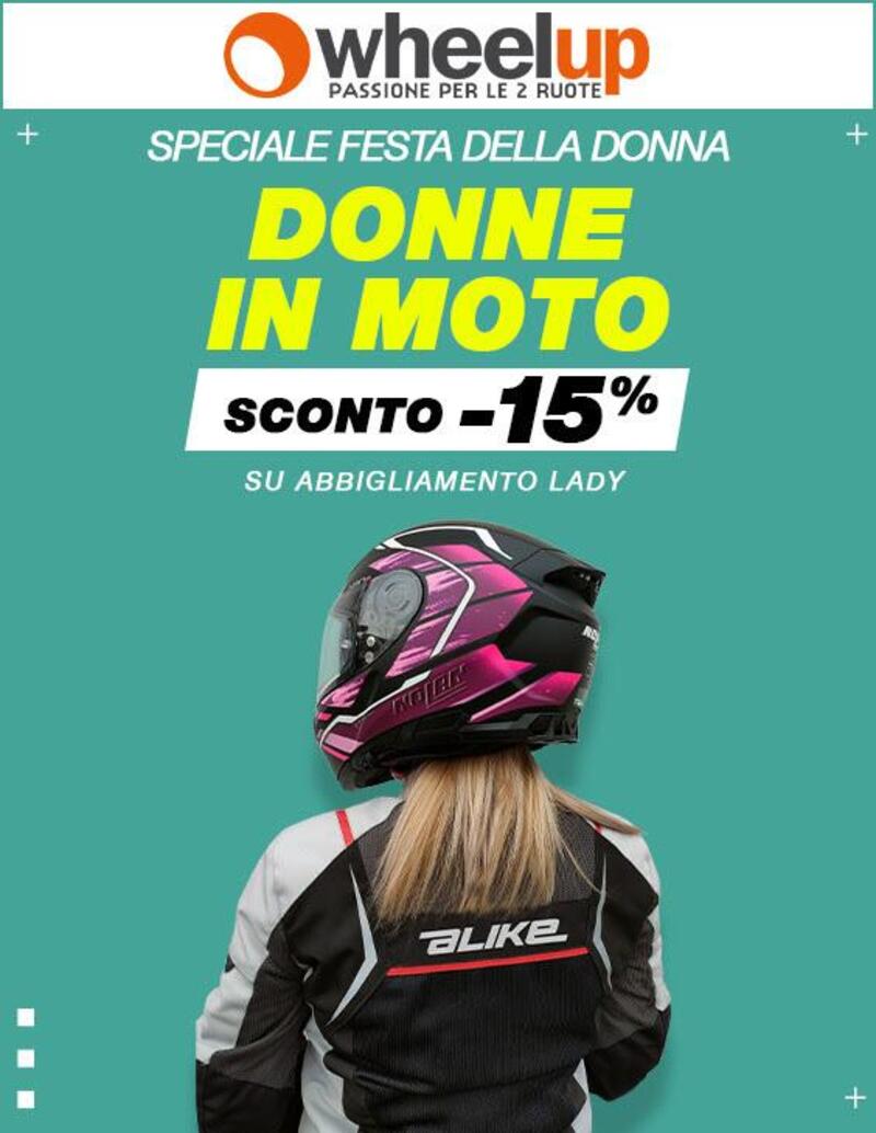 Festa della Donna in moto: Wheelup per le motocicliste - Accessori - Moto.it