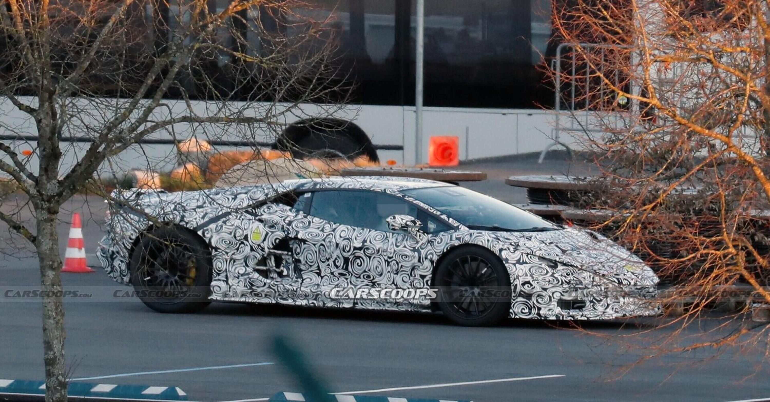 Il Futuro Dopo Lamborghini Aventador è Una Supercar Ibrida Più Estrema E Veloce Foto Spia 4448