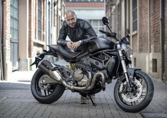 Joe Bastianich ritira la sua Ducati Monster 821 Joe Bastianich ritira la sua Ducati Monster 821