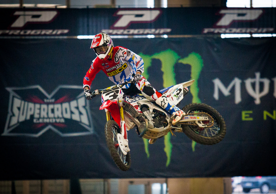 Eli Tomac vince il Supercross di Genova 2014 Eli Tomac vince il Supercross di Genova 2014