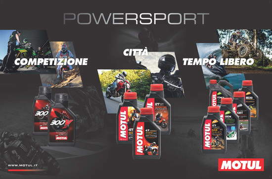 Motul lancia la nuova linea Powersport per le due ruote Motul lancia la nuova linea Powersport per le due ruote