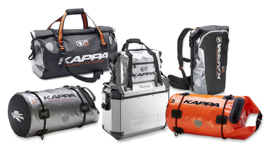 Kappa: borse impermeabili Dry Pack Range Kappa: borse impermeabili Dry Pack Range