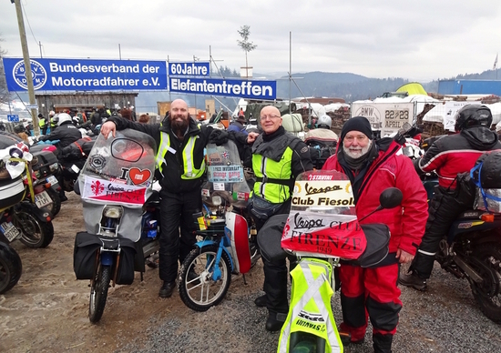 Da Roma all’Elefantentreffen su un Ciao! Da Roma all’Elefantentreffen su un Ciao!