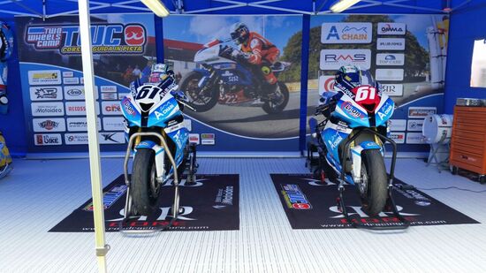 RMS con Marco Pagani al Tourist Trophy RMS con Marco Pagani al Tourist Trophy