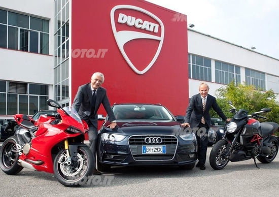 Audi: una flotta di A4 Avant per la Ducati Audi: una flotta di A4 Avant per la Ducati