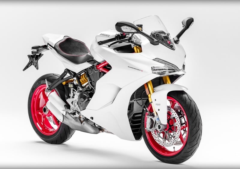 Lorababer Motocicletta per SuperSport 939 POM e Alluminio Protezione Anticaduta Paratelaio Carenatura Protezione anti Crash per Ducati Supersport 939 2018-2021 2019 2020 Nero 