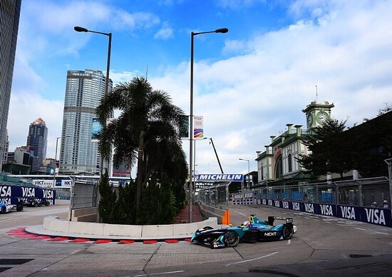 Formula E, ePrix di Hong Kong: pole per Piquet Formula E, ePrix di Hong Kong: pole per Piquet