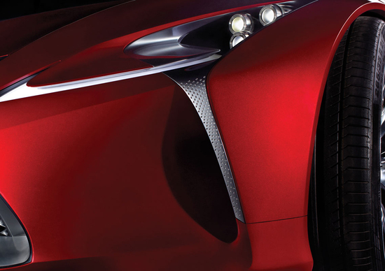 Lexus: svelato il teaser di una concept sportiva Lexus: svelato il teaser di una concept sportiva