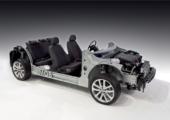 Volkswagen: il nuovo pianale modulare MQB Volkswagen: il nuovo pianale modulare MQB