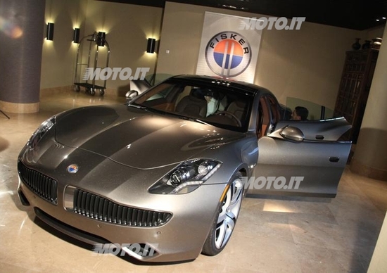 Fisker Karma incontra i clienti a Milano Fisker Karma incontra i clienti a Milano