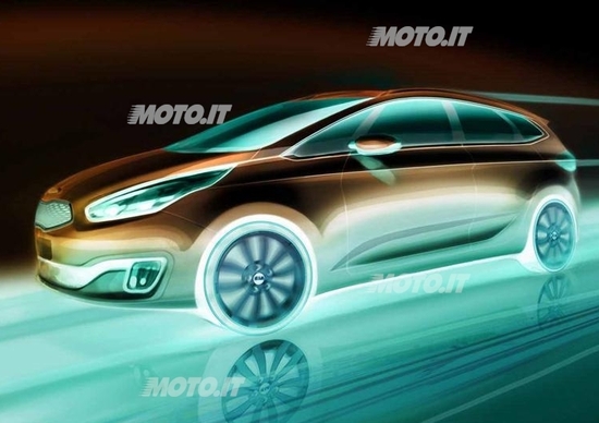 Kia Carens: i primi teaser della nuova generazione Kia Carens: i primi teaser della nuova generazione