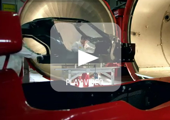 Ferrari: svelato il telaio della nuova ibrida Ferrari: svelato il telaio della nuova ibrida