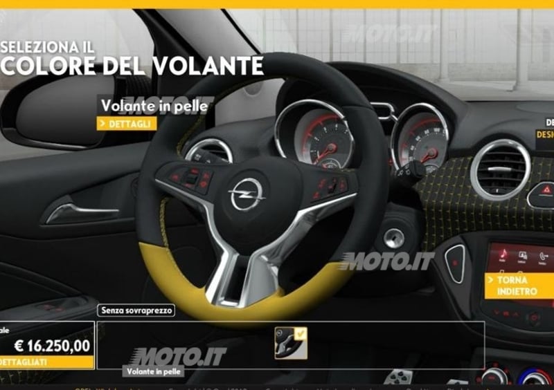 Opel Adam Abbiamo Provato Il Configuratore On Line News Automoto It