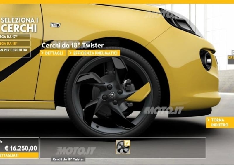 Opel Adam Abbiamo Provato Il Configuratore On Line News Automoto It