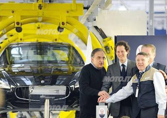 Maserati: inaugurato lo stabilimento di Grugliasco. Marchionne: «Giornata storica» Maserati: inaugurato lo stabilimento di Grugliasco. Marchionne: «Giornata storica»