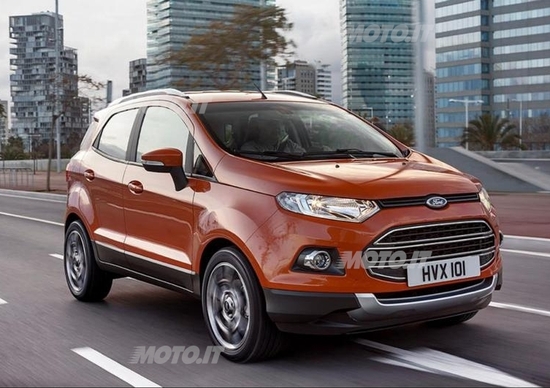 Ford EcoSport: svelata la versione definitiva per l'Europa Ford EcoSport: svelata la versione definitiva per l'Europa