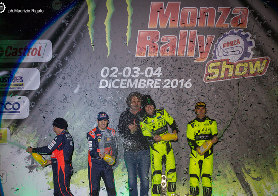 Monza Rally Show 2016, Master Show: Sordo out, vince Rossi Monza Rally Show 2016, Master Show: Sordo out, vince Rossi