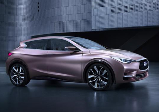 Infiniti Q30 Concept: tutte le immagini ufficiali Infiniti Q30 Concept: tutte le immagini ufficiali
