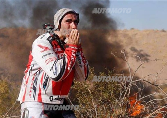 Dakar 2014, tappa 5. Tutto in ordine. I primati a Marc Coma (KTM) e Joan Roma (Mini) Dakar 2014, tappa 5. Tutto in ordine. I primati a Marc Coma (KTM) e Joan Roma (Mini)