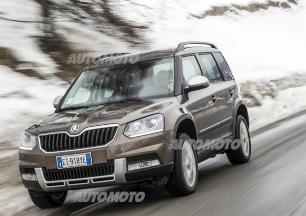 Skoda yeti restyling