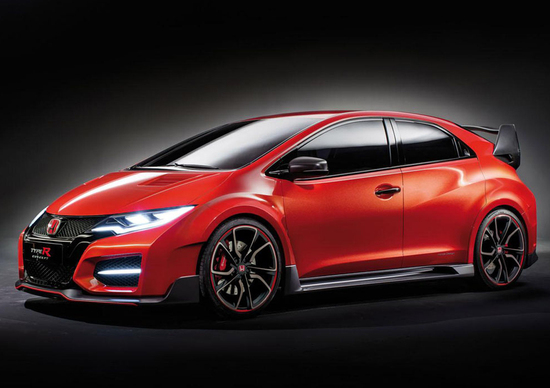 Honda Civic Type-R Concept: eccola senza veli Honda Civic Type-R Concept: eccola senza veli