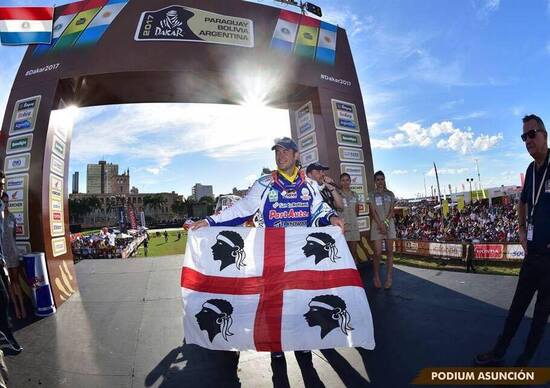 Dakar 2017. Luca Manca cade ed è costretto al ritiro Dakar 2017. Luca Manca cade ed è costretto al ritiro