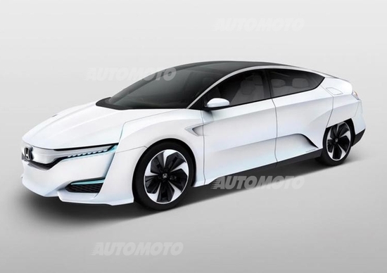 Honda FCV concept. La carica dell'idrogeno Honda FCV concept. La carica dell'idrogeno