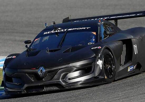 La Renault RS 01 prova a Vallelunga La Renault RS 01 prova a Vallelunga