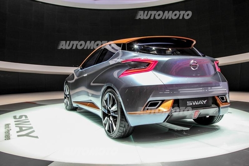 Nissan Sway Concept: si sente aria di nuova Micra - Saloni ... Nissan Sway Concept: si sente aria di nuova Micra - Saloni ...