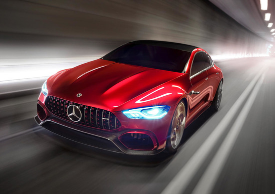 Mercedes-AMG GT Concept, ibrida da 805 CV al Salone di Ginevra 2017 Mercedes-AMG GT Concept, ibrida da 805 CV al Salone di Ginevra 2017