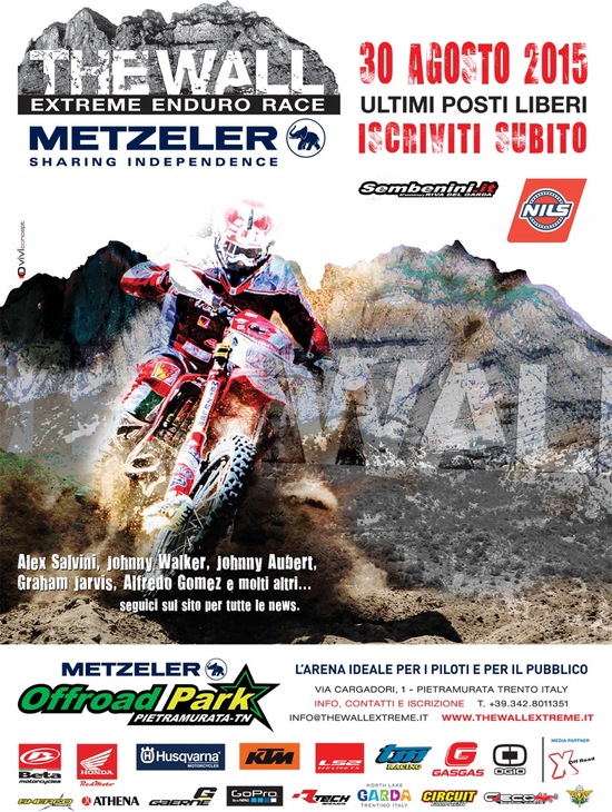 The Wall, enduro estremo il 30 agosto a Trento The Wall, enduro estremo il 30 agosto a Trento
